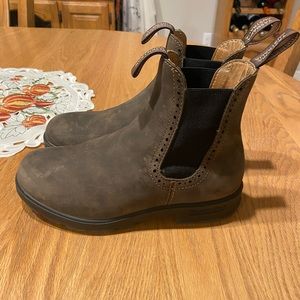 Blundstone Women’s High Top Boots #1351 (Rustic Brown, 8.5)